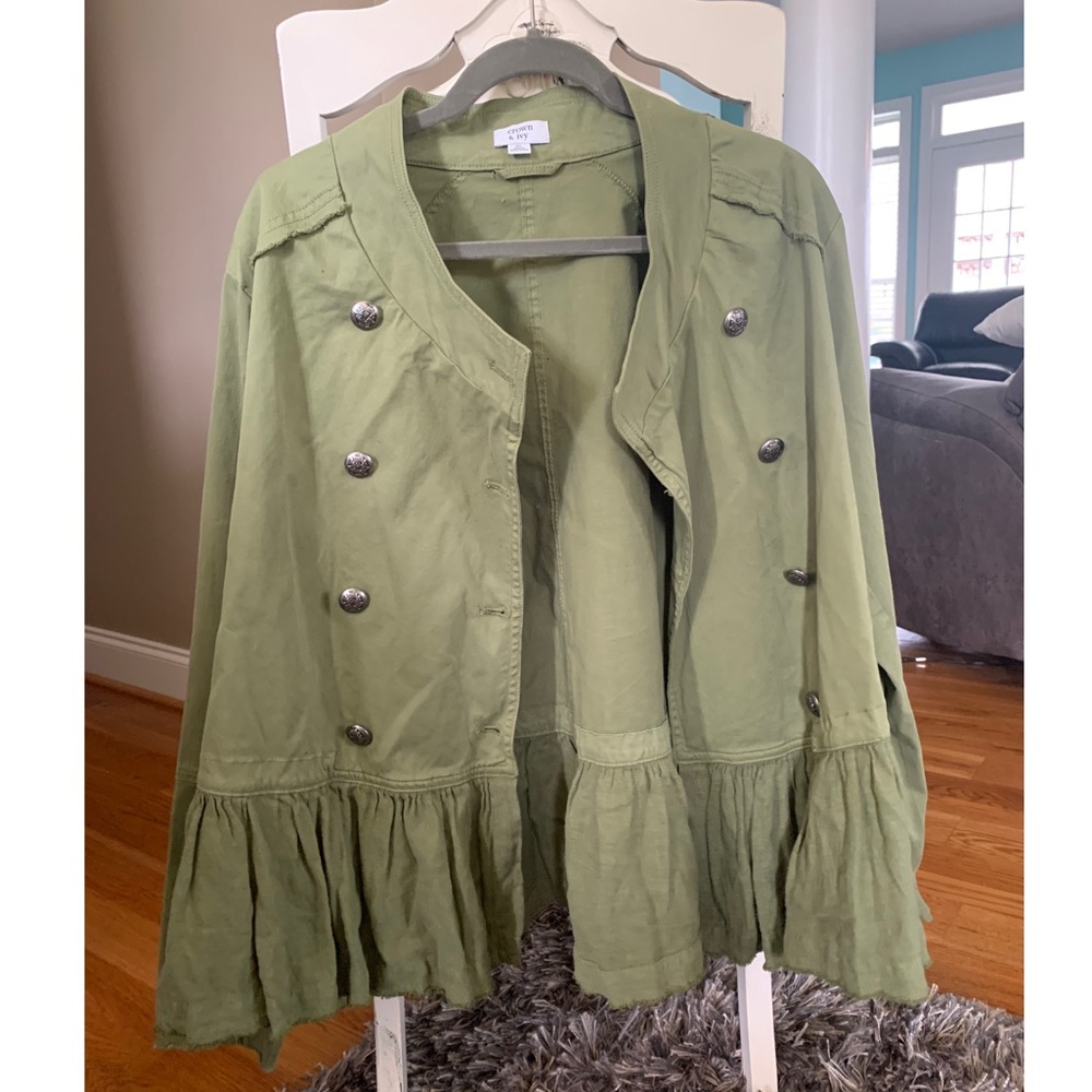 Military inspired jacket